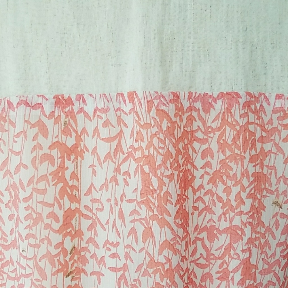 Make Me Coral Mini Leaf Dress - Picture 4 of 8